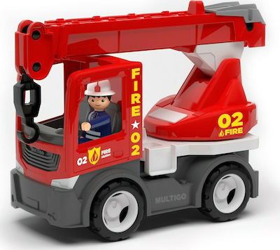 Efko Multigo Fire Crane With Driver Truck Fire Truck