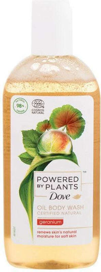 Dove Powered By Plants Shower Oil With Geranium Scent 250ml