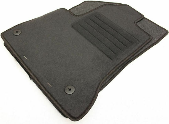 Petex Σετ Μπροστινά και Πίσω Πατάκια 4τμχ για Citroen C4 Picasso 2006-2013 Μαύρα