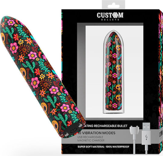 Dream Love Mini Vibrator Bullet 6,25 cm Blumenmuster