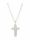 U.S. Polo Assn. Herren Kreuz aus Stahl mit Kette Zephyr