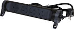 Legrand 4-Outlet Power Strip 1.5m Gray