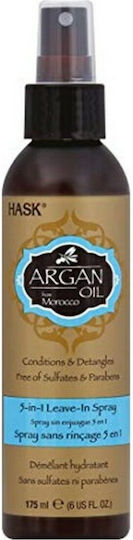 Hask 5 in 1 Conditions & Detangles Balsam Leave In Reconstrucție/Nutriție pentru Toate Tipurile de Păr 177ml