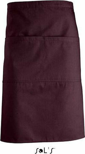 Sol's Apron Waist Greenwich Burgundy