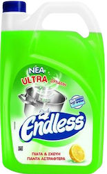 Endless Ultra Professional Washing-Up Liquid with Fragrance Λεμόνι 1x4lt