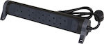 Legrand 5-Outlet Power Strip 1.5m Black