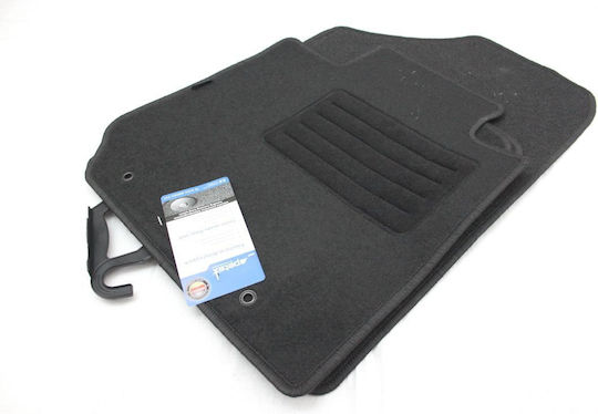 Petex Σετ Μπροστινά και Πίσω Πατάκια 4τμχ για Hyundai Veloster 2011+ Μαύρα