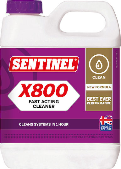 Sentinel X800 Heating Systems Cleaner 1lt