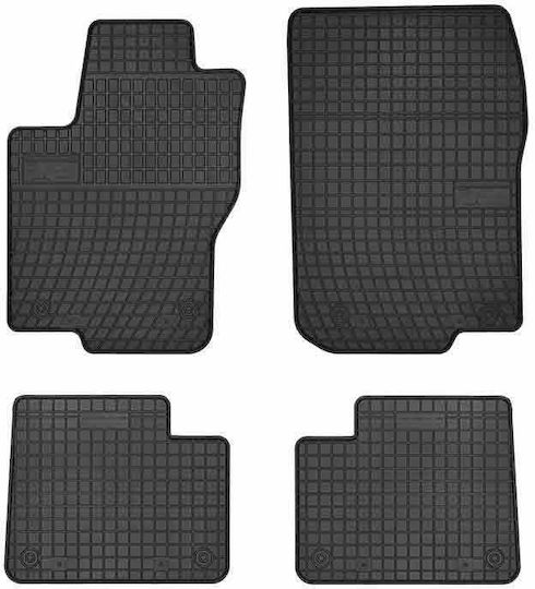 Frogum Set of Front and Rear Mats 4pcs for Mercedes-Benz GLE / ML 2012 Black
