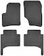 Frogum Set of Front and Rear Mats 4pcs for Volkswagen Touareg 2002-2010 Black