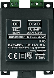 Paradox M/T 16.6V60W Power Supply for Alarm System