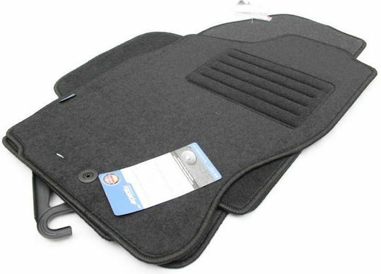 Petex Set of Front and Rear Mats 4pcs for Nissan Terrano 1996-2004 Black