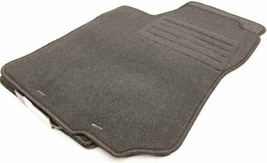 Petex Satz Vorder- und Hintermatten 4Stück aus Teppichboden für Opel Corsa 1993-2000 Schwarz