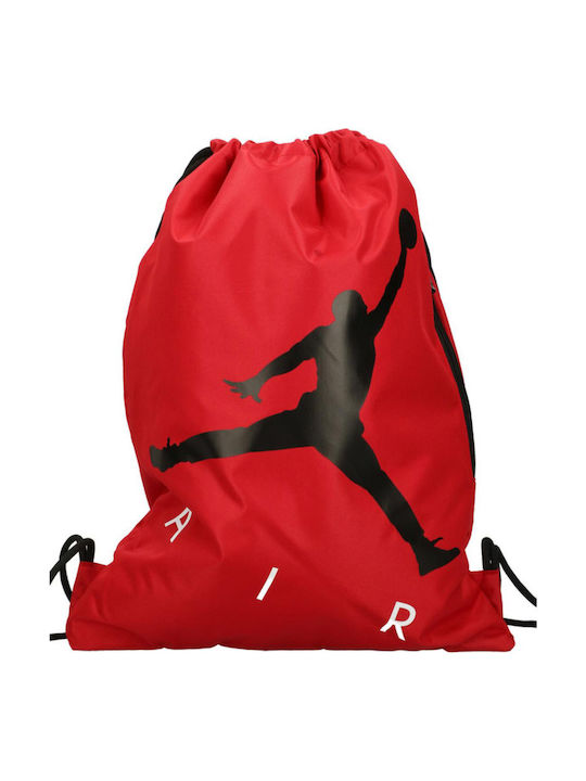 Jordan Air Drawstring Τσάντα Πλάτης Γυμναστηρίου Κόκκινη