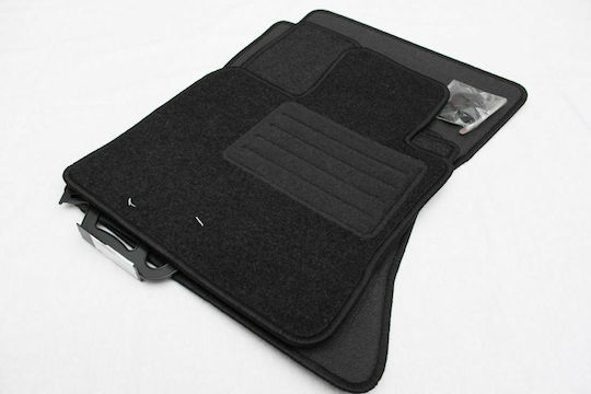 Petex Set of Front and Rear Mats 4pcs for BMW X5 / X6 2007 Black