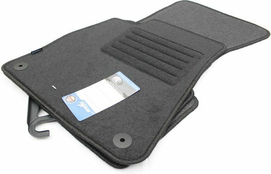 Petex Set of Front and Rear Mats 4pcs for Audi A6 / A7 2018+ Black