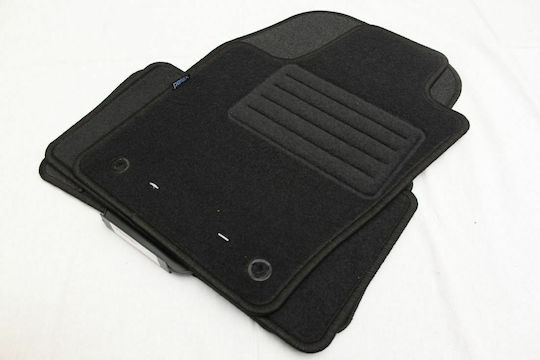 Petex Set of Front and Rear Mats 4pcs for Jeep Grand Cherokee 2010+ Black