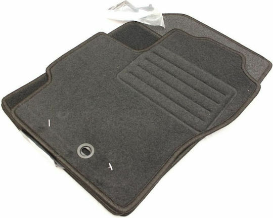 Petex Set of Front and Rear Mats 4pcs for Mazda 3 2003-2009 Black