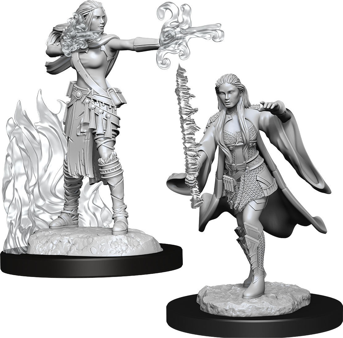 Miniatures à Peindre D&D Nolzur's - Oni Female (lot De 4), Pour Jeu De Rôle Et Collection - 6