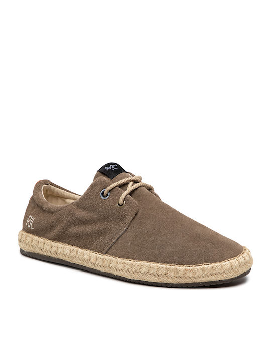Tourist C-Smart Suede Men's Espadrilles Dark Stone