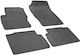 Rigum Set of Front and Rear Mats 4pcs for Ford C-Max 2010-2019 Black