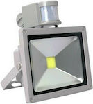 Waterproof LED Flood Light 30W with Motion Sensor IP66