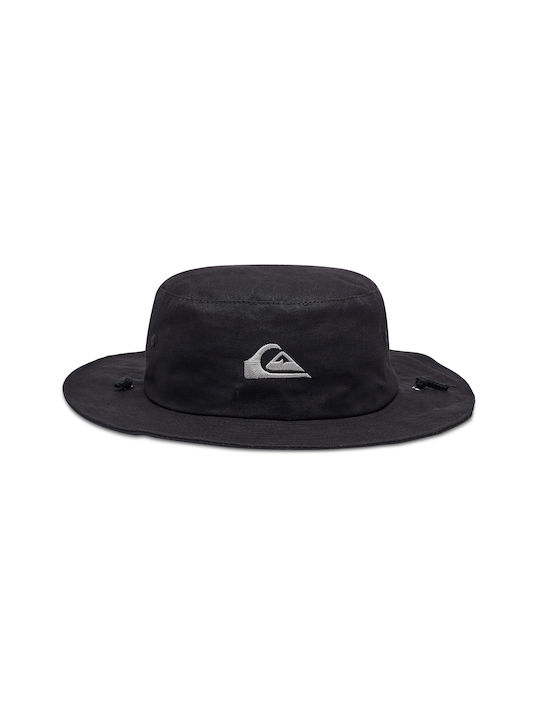 Quiksilver Bushmaster Safari Boonie Υφασμάτινo Ανδρικό Καπέλο Μαύρο