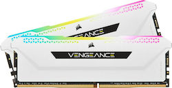 Corsair Vengeance RGB Pro SL 32GB DDR4 RAM mit 2 Modulen (2x16GB) und Geschwindigkeit 3200 für Schreibtisch