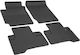 Rigum Set of Front and Rear Mats 4pcs for Suzuki Grand Vitara 2005 2015 Black