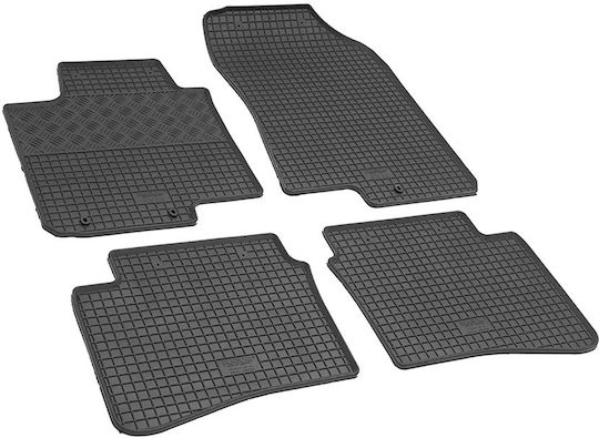 Rigum Σετ Μπροστινά και Πίσω Πατάκια 4τμχ για Hyundai i20 2014+ Μαύρα