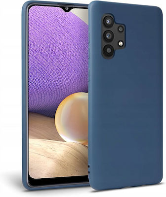 Tech-Protect Icon Umschlag Rückseite Silikon Blau (Galaxy A32 5G)