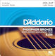 Daddario Acoustic Set of Phosphor Bronze Guitar Strings 10 - 47 Light / 12-String