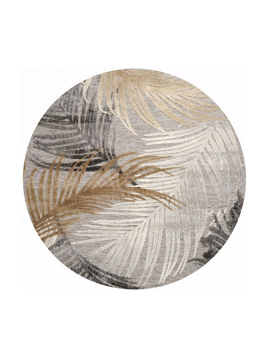 Tzikas Carpets Boheme 18531-070 Rug Outdoor Round Ecru