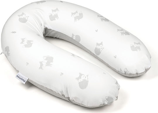 Doomoo Nursing, Pregnancy & Relax Pillow Buddy Fox Grey 180cm
