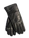 B-07 WOMEN'S LEATHER GLOVES BLACK