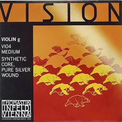 Thomastik Single Synthetic Core String for Viol...