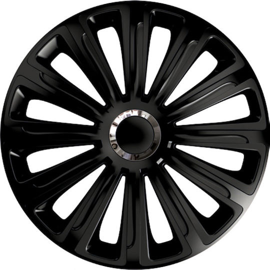Auto Gs Set Capace de Roți Auto Trend Rc 4 Bucăți 14 Negru