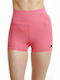 BodyTalk 1211-903105 Women's Training Legging Shorts High Waisted Fuchsia