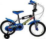 Style BMX 16" Kids Bicycle BMX Gray