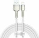 Baseus Braided USB to Lightning Cable Λευκό 2m ...