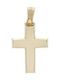 Triantos Herren Gold Kreuz 14K