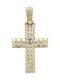 Triantos Femeiesc Aur Cruce 14K