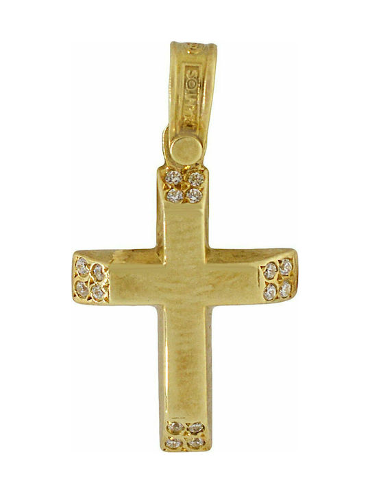 Triantos Gold Kreuz 14K