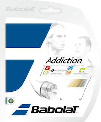 Babolat String Addiction Χορδή Τένις Διάφανη 12m, Φ1.25mm