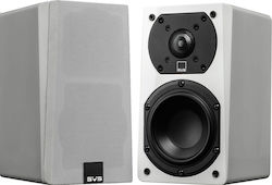 SVS Prime Satellite Pair of Hi-Fi Speakers Bookself 150W 2 No of Drivers W12.5xD16xH22.5cm. White