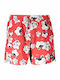 Men's Swimwear Shorts Red Floral