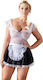 Cottelli Collection Maid Dress Sexy Costum Menajera