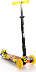 Lorelli Kids Scooter Foldable Rapid 3-Wheel for 5+ Years Yellow
