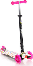 Lorelli Kids 3-Wheel Foldable Scooter Rapid for 5+ years Pink