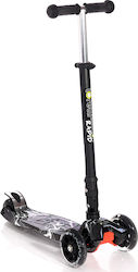 Lorelli Kids Scooter Foldable Rapid 3-Wheel for 5+ Years Black